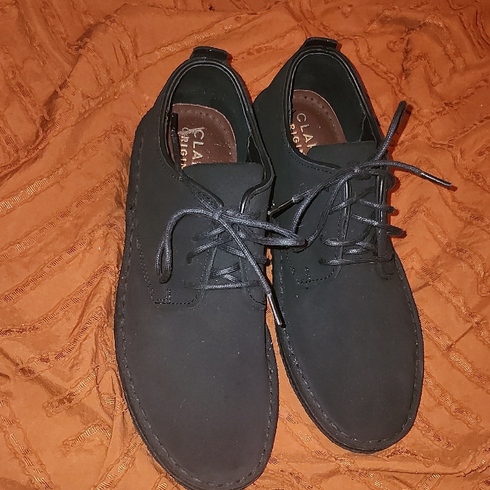 Clarks Classic Black Oxfords